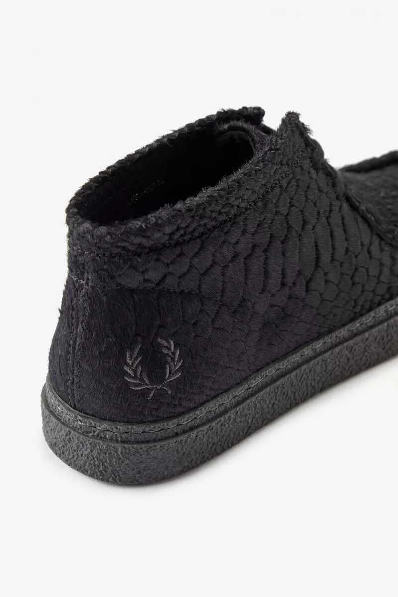 fred perry mid dawson herrenstiefel schwarz