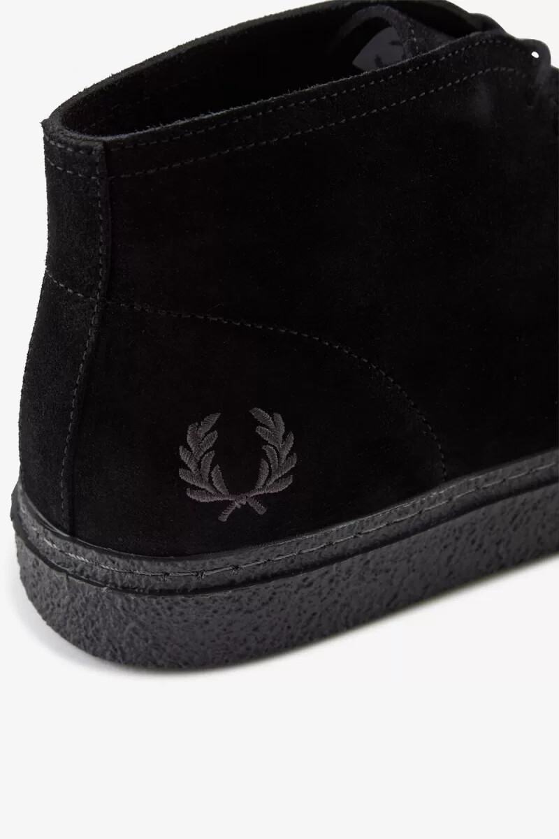 fred perry hawley herrenstiefel schwarz