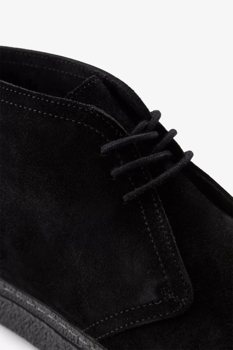 fred perry hawley herrenstiefel schwarz
