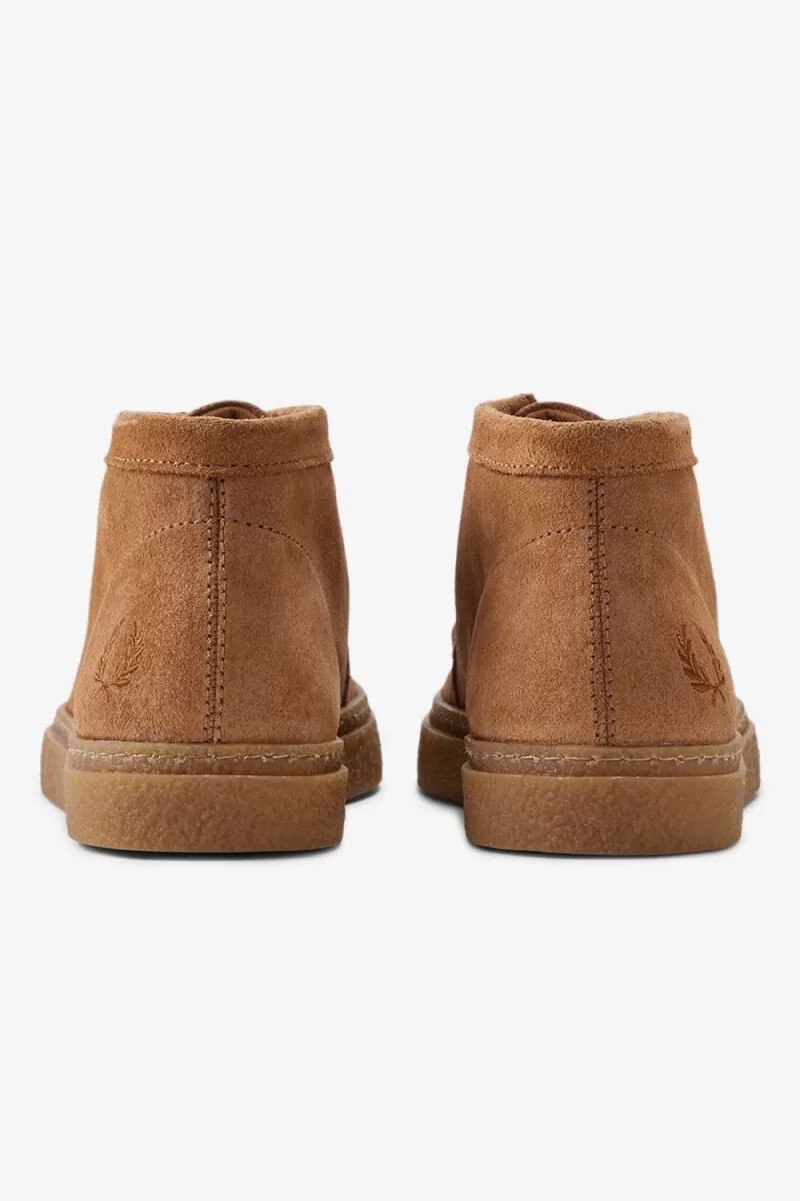 fred perry mid dawson herrenstiefel dunkelbraun