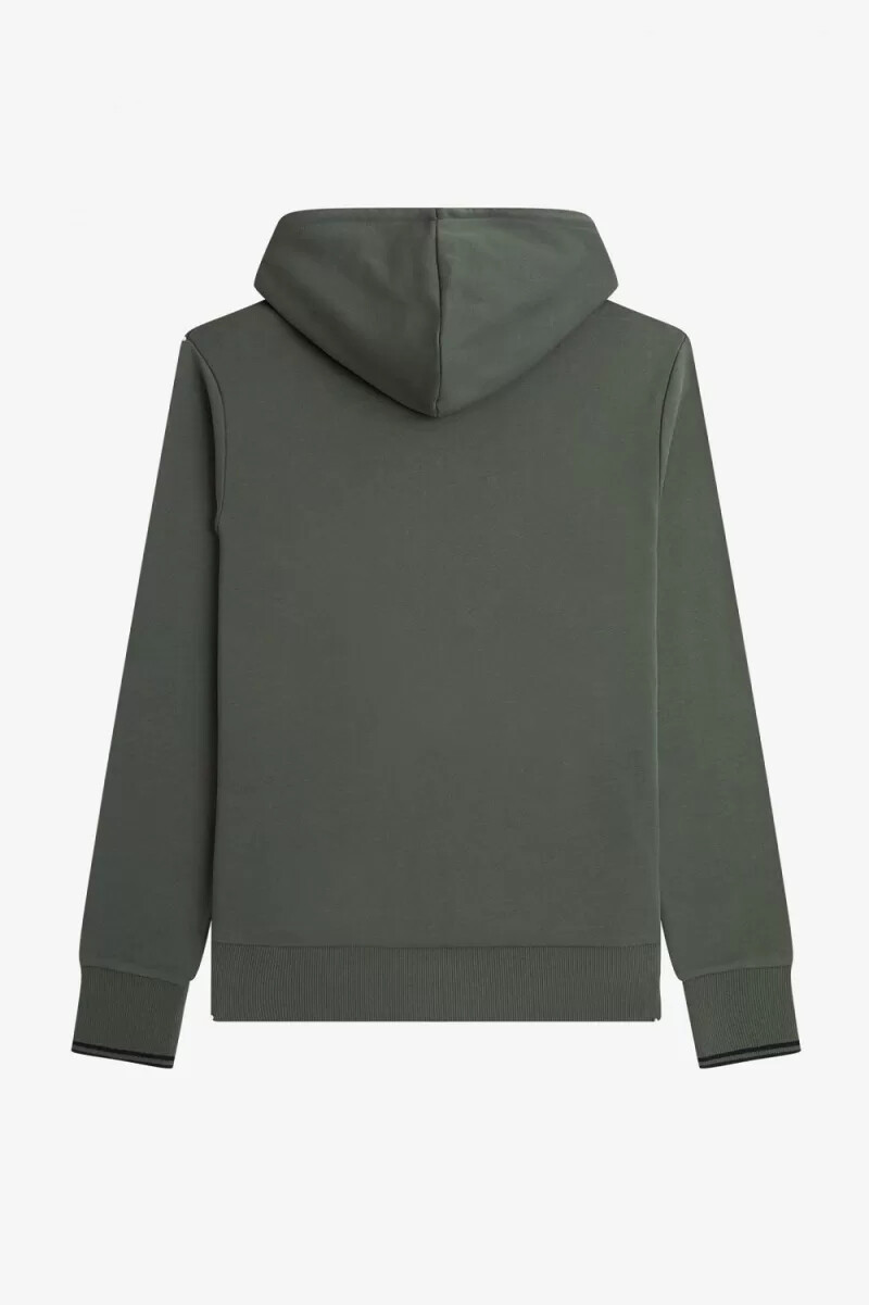fred perry kapuzenpullover für herren farbe feldgrün
