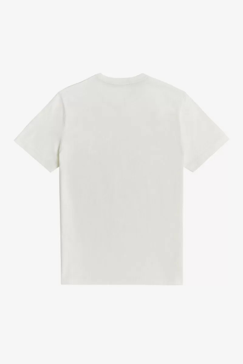 fred perry herren-t-shirt mit rundhalsausschnitt schneewittchen