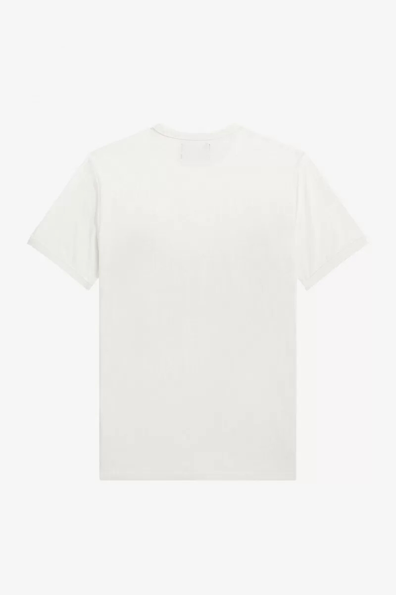 fred perry herren-t-shirt mit weinreben-motiv schneewittchen