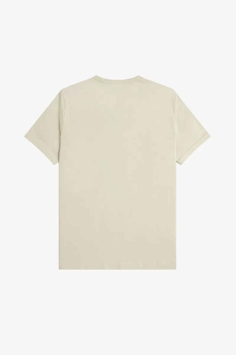 fred perry ringer herren-t-shirt hellmint