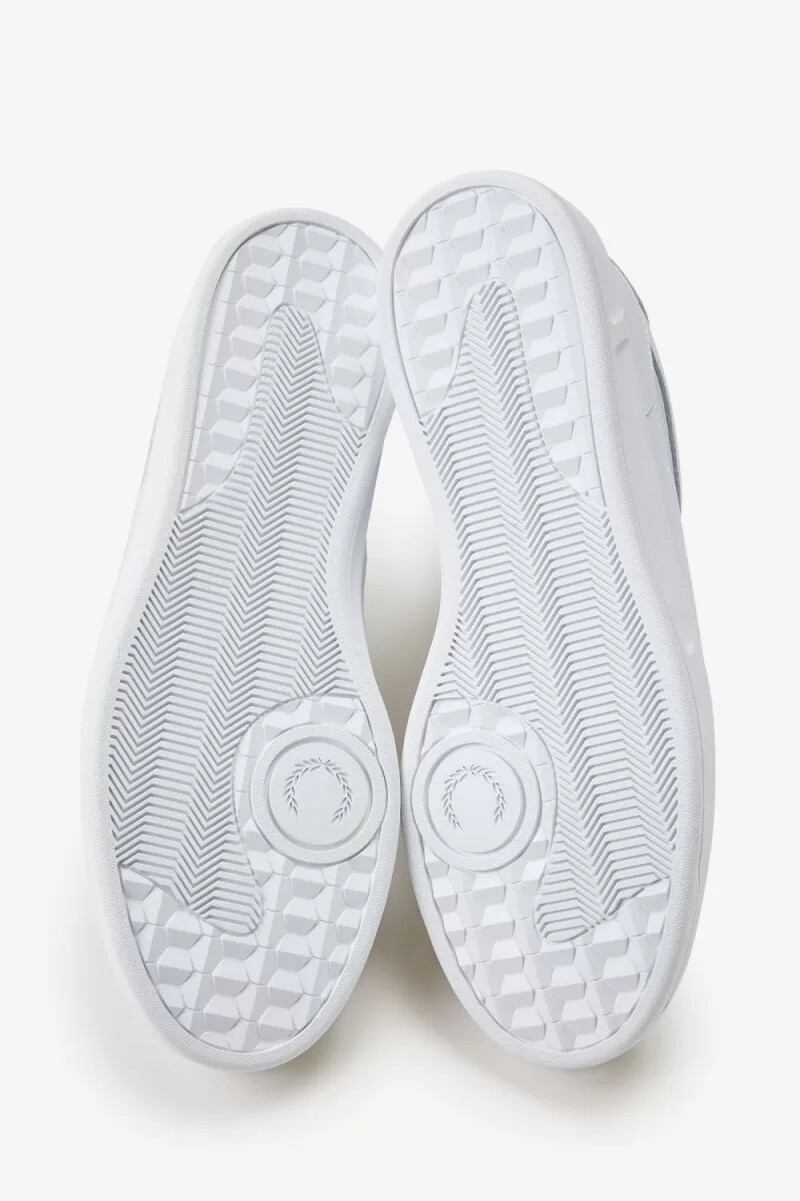 fred perry b440 herren-tennisschuhe weiß elfenbein