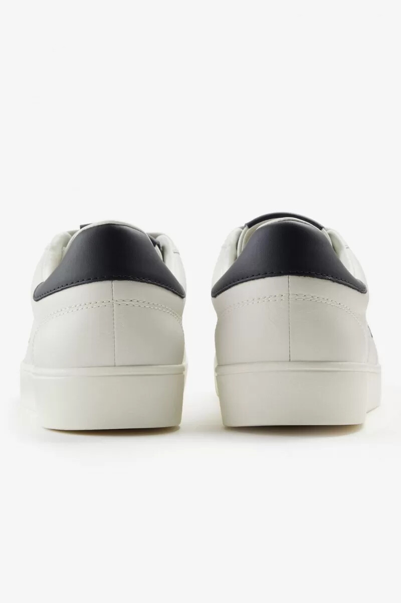 fred perry spencer herren-tennisschuhe elfenbein