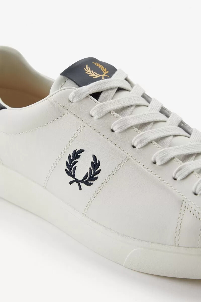 fred perry spencer herren-tennisschuhe elfenbein