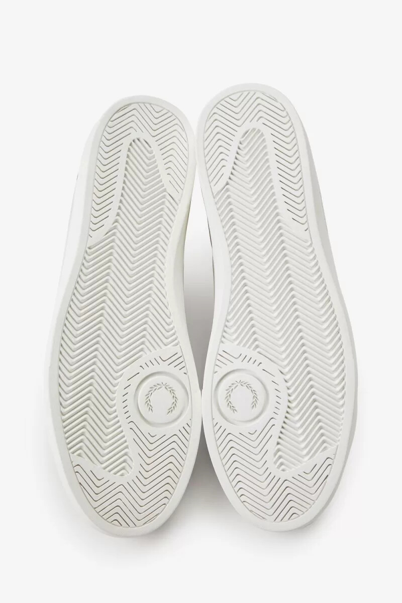 fred perry spencer herren-tennisschuhe schneeweiß haferflocken